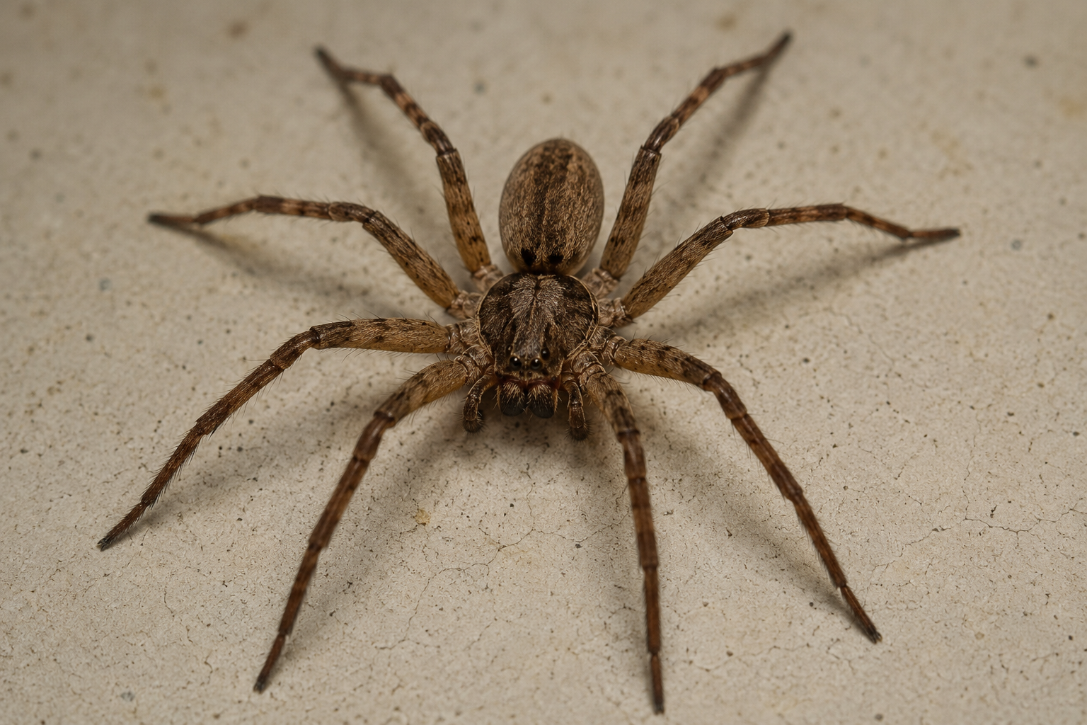Aranha marrom