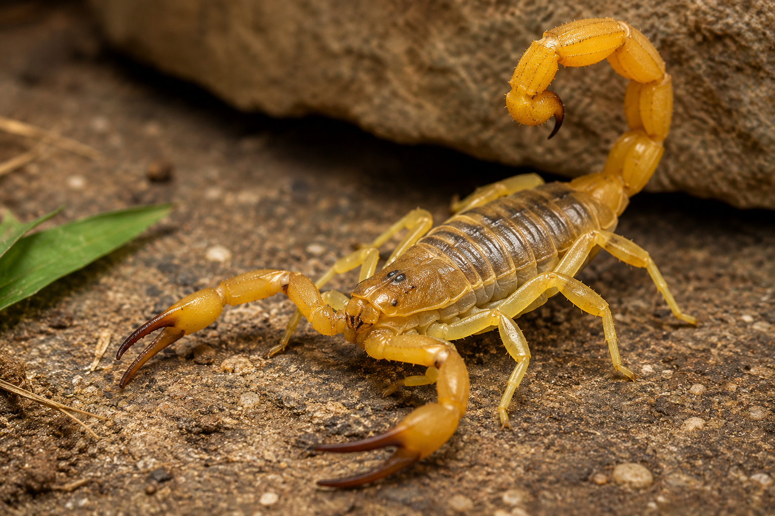 Escorpião amarelo