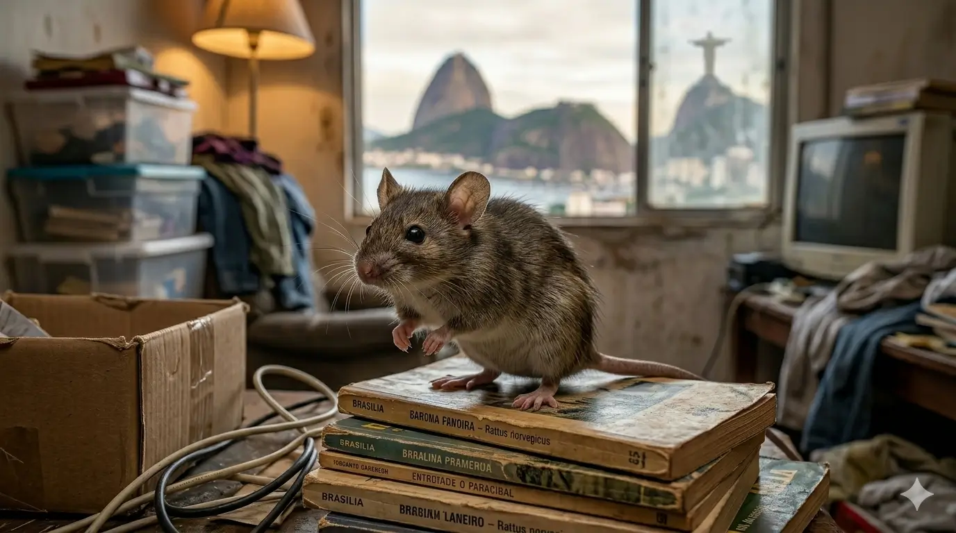 Dedetização de ratos no Rio de Janeiro